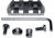 Kexuan M-LOK to Picatinny Adapter Rail, Polymer, 3 slots, Black, RL-PML3
