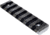 Kexuan Picatinny Rail Section for KeyMod Style Mounts, 7 Slot, Black, RL-KM7