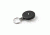 Key-Bak 481TCS-P Industrial Retractable Reel w/ 48in Stainless Steel Cable, 6oz Retraction, Thread-Cutting Screw, Chrome Front, Split Ring 0481-043