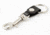 Key-Bak 5905A Bolt Snap w/ Leather Split Ring Holder Key Accessory, 1.125in Split Ring, Black 0305-907