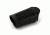 Key-Bak 8718 Key Silencer w/ Locking Removable Key Holder, 2.25in Belt Loop, Black Smooth Non-Textured Leather 0308-718