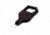 Key-Bak Large Carabiner Gear Tether, Heavy Duty, 48 in, Black 0KC1-1A21