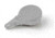 Key-Bak Mini-Bak Flex Hook ID, Swivel Clip, Nylon Cord, White, 36in., NO KEY0066-104
