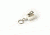 Key-Bak Mini-Bak Square Retractable Reel w/ 36in Nylon Cord, Swivel Bulldog Clip, Split Ring, White 0026-S05