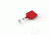 Key-Bak Retract-A-Badge ID 5-Pack Square Retractable Reel w/ 36in Cord, Belt Clip, Vinyl ID Strap, Red 0200-139