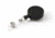 Key-Bak Retract-A-Badge ID 5-Pack Retractable Reel w/ 36in Cord, Belt Clip, Vinyl ID Strap, Black 0200-237