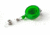 Key-Bak Retract-A-Badge ID 5-Pack Retractable Reel w/ 36in Cord, Swivel Bulldog Clip, Vinyl ID Strap, Translucent Green 0200-416