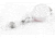 Key-Bak Retract-A-Badge ID 5-Pack Retractable Reel w/ 36in Cord, Swivel Bulldog Clip, Vinyl ID Strap, White 0200-233