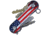 KeyBar Aluminum American Flag