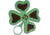 KeyBar Shamrock Titanium Tag