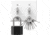 KeySmart KeyCatch Magnetic Key Rack, Screw-in, 3 Pack, 3 pack, KS230-3PK