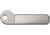 KeySmart KeySmart NanoFile 2-in-1 Keychain Grooming Tool, Stainless, KS112-SS