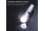 KeySmart Nano Torch Twist Pivot Head Flashlight, 600 Lumens, Silver, KS819-SVR