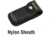 Kilimanjaro Gear Kibo Folding Knife,3.5in, Black Handle, Black ComboEdge Blade KJ910092