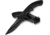 EDEMO Kilimanjaro Gear Makazi Folding Knife,3.8in, Black G10 Handle,Plain Black Blade KJ910083, EDEMO1