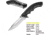 Kilimanjaro Gear Makazi Folding Knife,3.8in, Black G10 Handle,Plain Blade KJ910059