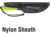 Kilimanjaro Gear Talbot Fixed Blade Knife,5.8in,Green Rubberized Handle,Clip Point ComboEdge Blade KJ910045
