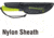 Kilimanjaro Gear Talbot Fixed Blade Knife,5.8in,Green Rubberized Handle,Clip Point Plain Blade KJ910044