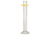 Kimble/Kontes KIMAX Brand Reverse Metric Scale Graduated Cylinders, Class A 20028W 10 White Scale