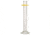 Kimble/Kontes KIMAX Brand Reverse Metric Scale Graduated Cylinders, Class A 20028W 250 White Scale