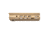 Kinetic Development Group KDG HK 556 M-LOK Rail System, 10 in, Aluminum, Brown Finish, HKRM5-120
