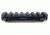 Kinetic Development Group Kinect MLOK Double Picatinny Rail Section, 7Slot, Black KIN5-200