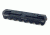 Kinetic Development Group Kinect MLOK Double Picatinny Rail Section, 7Slot, Black KIN5-200