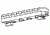 Kinetic Development Group Kinect MLOK Double Picatinny Rail Section, 7Slot, Black KIN5-200