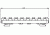 Kinetic Development Group Kinect MLOK Double Picatinny Rail Section, 7Slot, Black KIN5-200