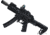 King Arms / Eagle Force PDW 9mm SBR Airsoft AEG Rifle, Shorty, Black, KA-AG-229-BK