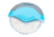Kitchen Dao Pizza Cutter, Blue 77597