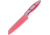 Kitchen Dao Santoku Knife Kitchen Knives, Overall 12in, Blade 6.75in L SS L Standard Edge, Handle Synthetic, Red Non-Stick Coated Blade, Red And Gray Handles., EK2401RED