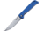 Kizer Cutlery Begleiter Linerlock Blue Folding Knife, 3.63in Stonewash Vg-10 SS Blade, Blue G10 Handle, Thumb Stud, Pocket Clip, V4458A3