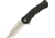 Kizer Cutlery Dorado Linerlock Black Folding Knife,3.5in,Satin,Black,G10 Handle KIV4455A1