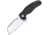 Kizer Cutlery Mini C01C Linerlock Folding Knife, 2.5in Satin Vg-10 SS Wharncliffe Blade, Black G10 Handle, Pocket Clip, V3488-A1