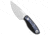 Kizer Kizer Finch Fixed Blade Knife G-10/Vortex Pattern Micarta 3.1" Satin, Black/Blue/White, AEB-L, adult, BHQ-236429