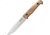 Kizlyar Pioneer Sleipner Satin Walnut Knife, 9.25in Overall, 4.75in Satin Drop Point, Walnut Handle, Sleipner Steel Blade, Brown Leather Sheath, KK0136