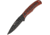 Kizlyar Prime Linerlock Black Ti D2 Folding Knife,3.5in,D2 Tool Steel,Drop Point,Black Titanium,Black,G10 Handle KK0106