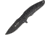 Kizlyar Zedd Linerlock Black Ti AUS-8 Folding Knife,3.25in,AUS-8 Steel,Drop Point,Black,G10 Handle KK0173