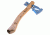 Klecker Knives Titanium Klax Axe Head w/English Measurement System, Titanium/Blue, Ti-KLAX-E