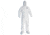 Kleenguard A80 Chemical Permeation &amp; Jet Liquid Protection Coveralls, White, XXXL 45666