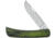 Knife Case Sod Buster Jr Folding Knife, 2.8in, Tru-Sharp Stainless Steel, Skinner, Dymalux Wood Green/Black Handle, 66383