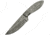 Knifemaking Damascus Blade Fixed Blade Knife Fixed Blade Knife, Blade Blank, 8.75in Overall, 4.5in Damascus Steel Blade, Damascus Steel Handle, Damascus Guard, Full Tang, BL-DM2731DM