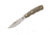 Knives of Alaska Alpha Wolf Fixed Blade Knife, 3in, CPM MagnaCut Stainless Steel, Drop Point Blade, G10, Olive Drab Handle, 00333FG