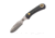 Knives of Alaska Alpha Wolf/Muskrat Combo Fixed Blade Knives, 3in/2.25in, Magnacut Stainless Steel, Drop Point/Round Tip Blade, Suregrip, Black, 00374FG
