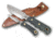 Knives of Alaska Bush Camp Cub Combo Suregrip Handle Knives, Black 00035FG