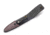 Knives of Alaska Cub Bear Fixed Blade Knife, 2.75in, CPM MagnaCut Stainless Steel, Caping Blade, Santoprene, Black Handle, 00023FG