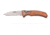 Knives of Alaska Eagle Auto Automatic Folding Knife, 2.9in, CPM MagnaCut Stainless Steel, Spear Point Blade, G10, Orange/Black Handle, 00958FG