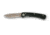 Knives of Alaska Featherlight Hunter D2 Serrated Folding Knife, Suregrip Handle w/Clip, Black 00906FG