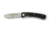 Knives of Alaska Featherlight Hunter D2 Smooth Folding Knife, Suregrip Handle w/Clip, Black 00905FG